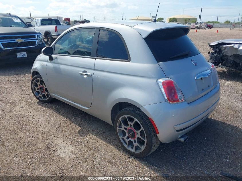 2013 FIAT 500 POP - 3C3CFFAR1DT737233