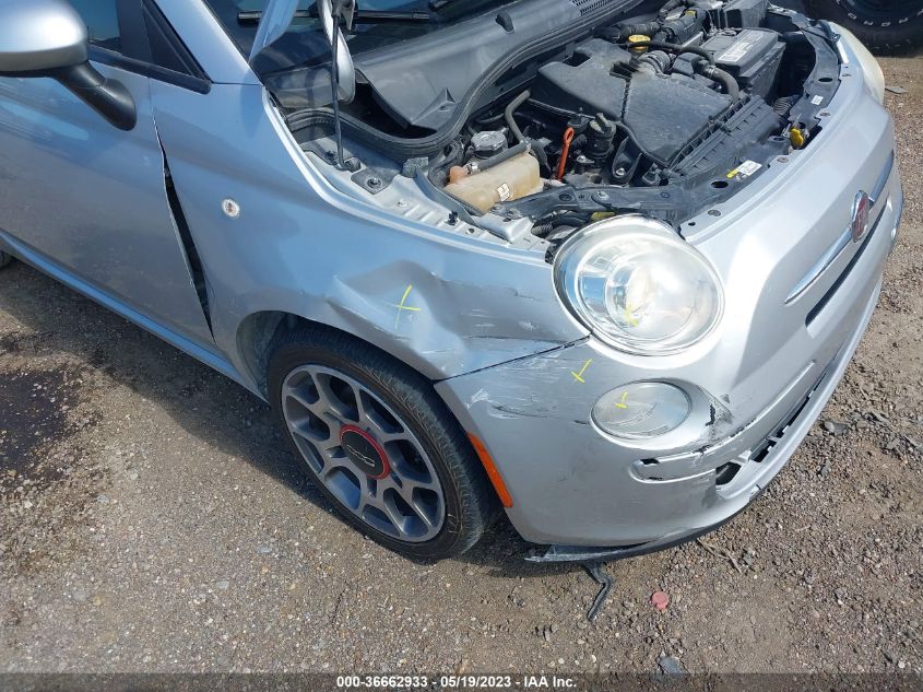 2013 FIAT 500 POP - 3C3CFFAR1DT737233