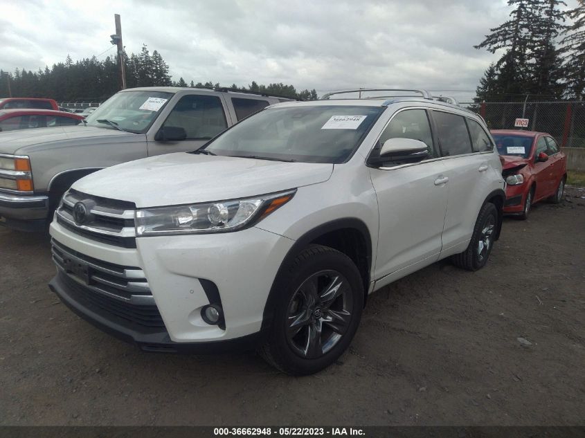 2018 TOYOTA HIGHLANDER LIMITED - 5TDDZRFH9JS866352