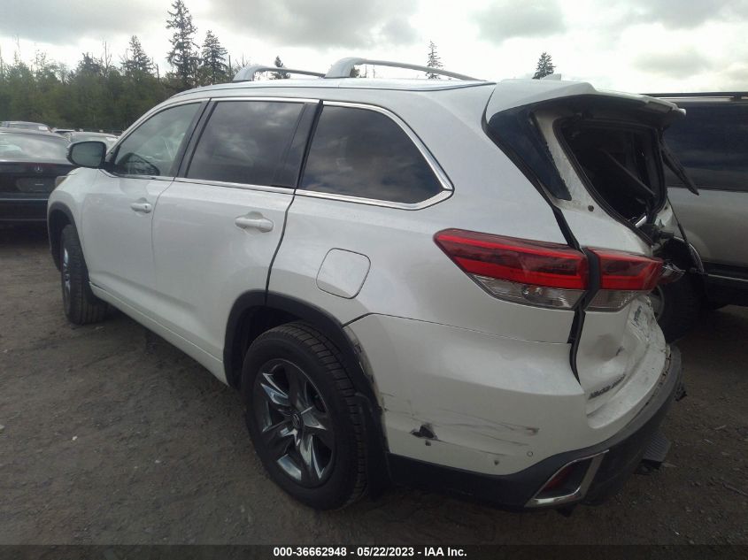 2018 TOYOTA HIGHLANDER LIMITED - 5TDDZRFH9JS866352