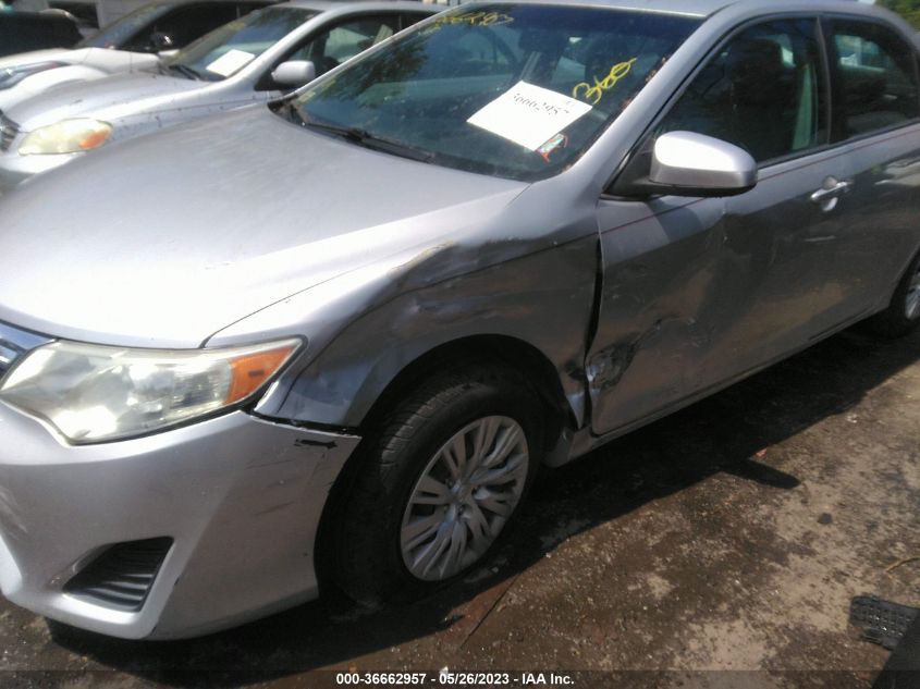 2013 TOYOTA CAMRY L/LE/SE/XLE - 4T4BF1FK4DR276591