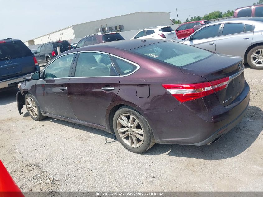 2015 TOYOTA AVALON LIMITED - 4T1BK1EB3FU140804