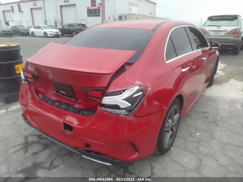2019 MERCEDES-BENZ A-CLASS A 220 - WDD3G4EB6KW031429