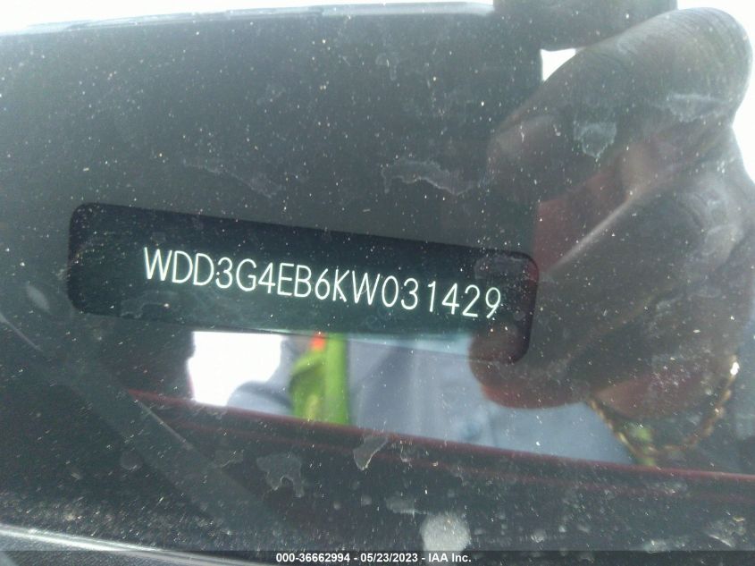 2019 MERCEDES-BENZ A-CLASS A 220 - WDD3G4EB6KW031429