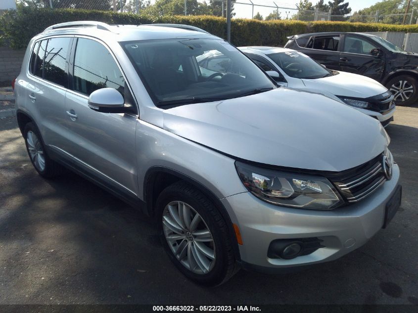 2016 VOLKSWAGEN TIGUAN SE - WVGAV7AX1GW612088