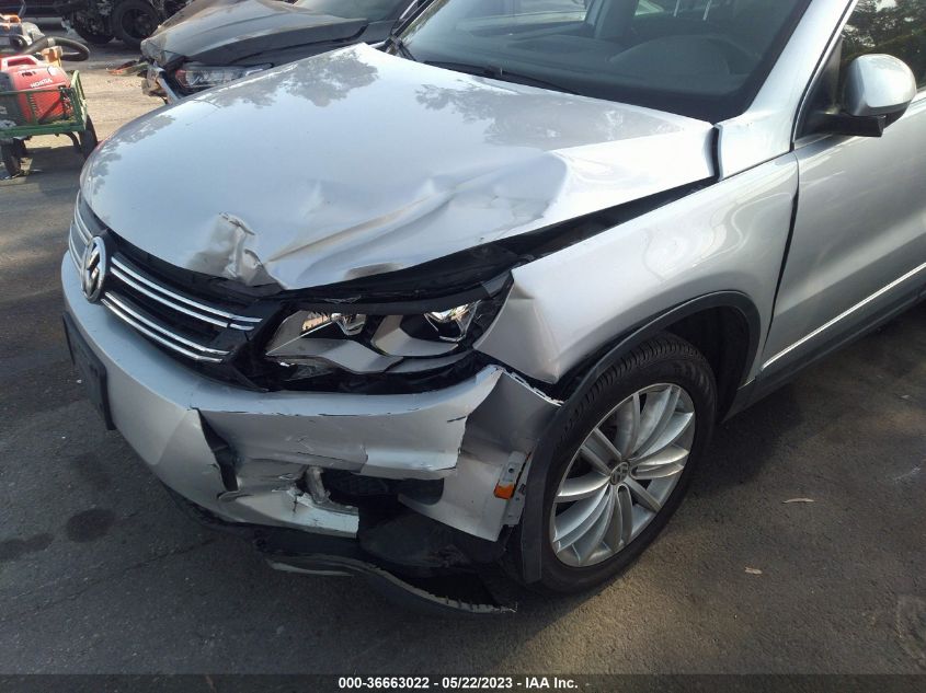 2016 VOLKSWAGEN TIGUAN SE - WVGAV7AX1GW612088
