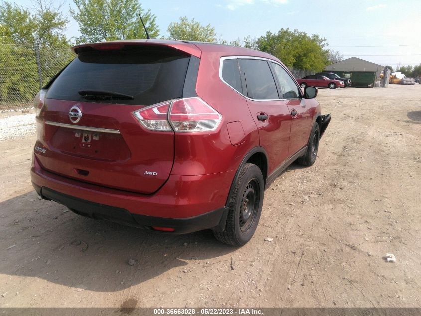 2016 NISSAN ROGUE S - JN8AT2MV2GW144738