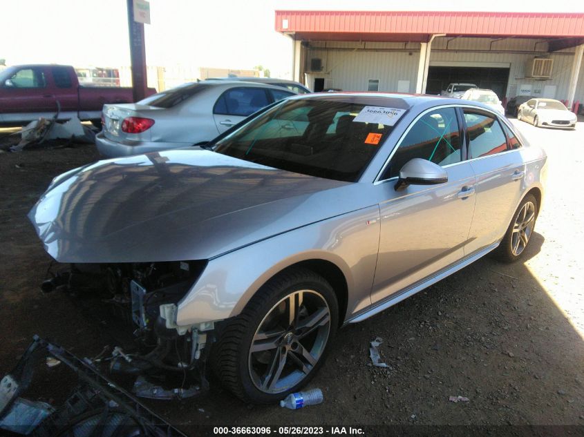 2018 AUDI A4 PREMIUM PLUS - WAULMAF43JA079691