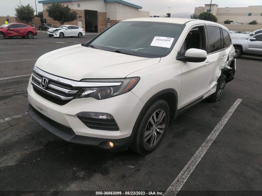 2018 HONDA PILOT EX - 5FNYF5H30JB017980