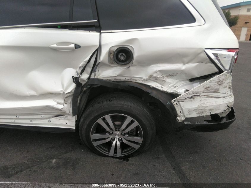 2018 HONDA PILOT EX - 5FNYF5H30JB017980