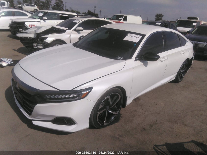 VIN 1HGCV1F34MA098487 2021 HONDA ACCORD SEDAN SPORT