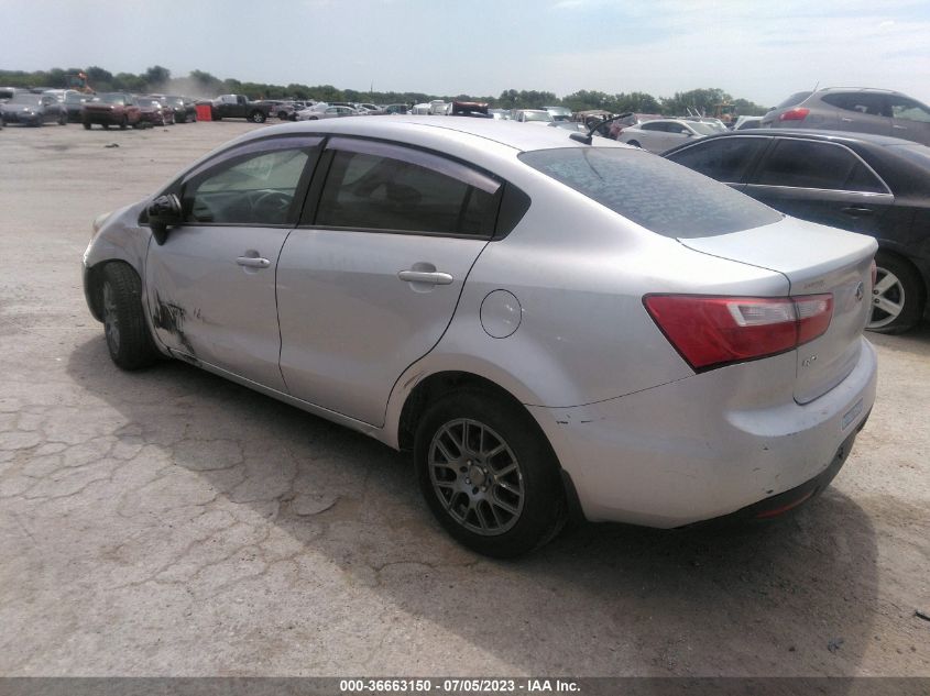 2013 KIA RIO LX - KNADM4A33D6177986