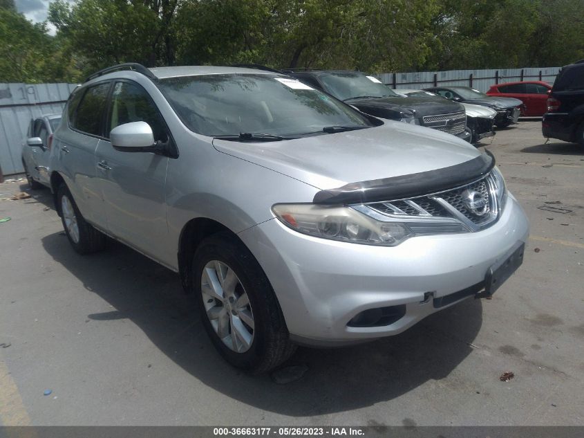 2013 NISSAN MURANO SV - JN8AZ1MW8DW312637