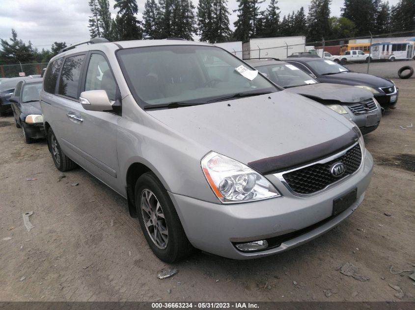 2014 KIA SEDONA EX - KNDMH4C78E6588891