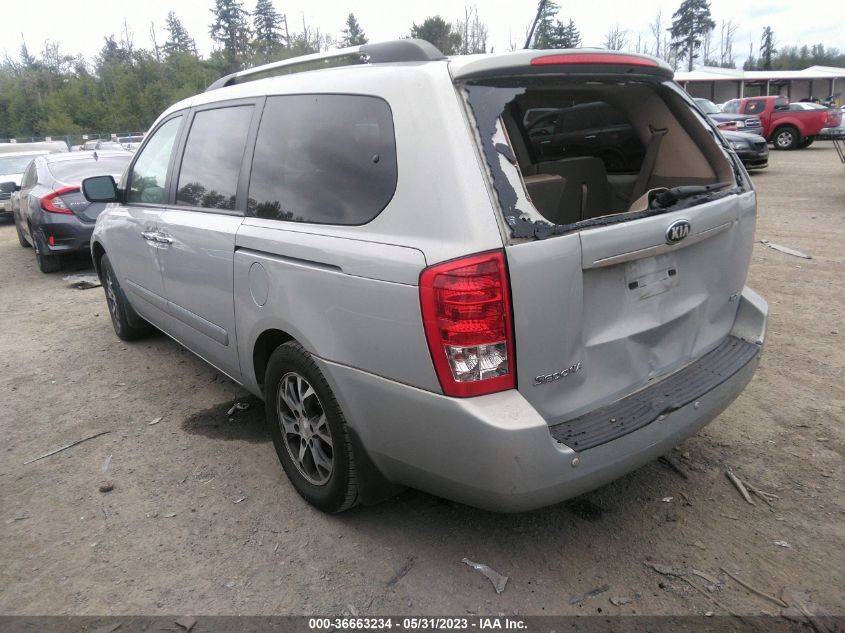 2014 KIA SEDONA EX - KNDMH4C78E6588891