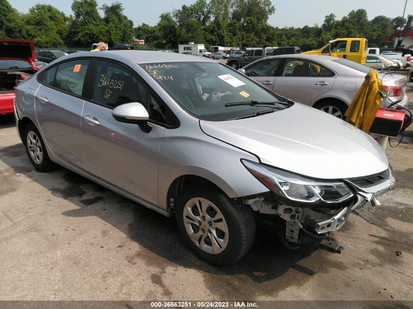 2019 CHEVROLET CRUZE LS - 1G1BC5SMXK7131534