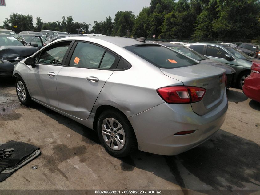 2019 CHEVROLET CRUZE LS - 1G1BC5SMXK7131534