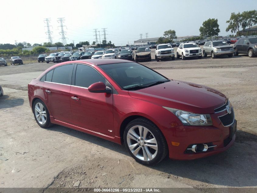 2014 CHEVROLET CRUZE LTZ - 1G1PG5SB5E7323229