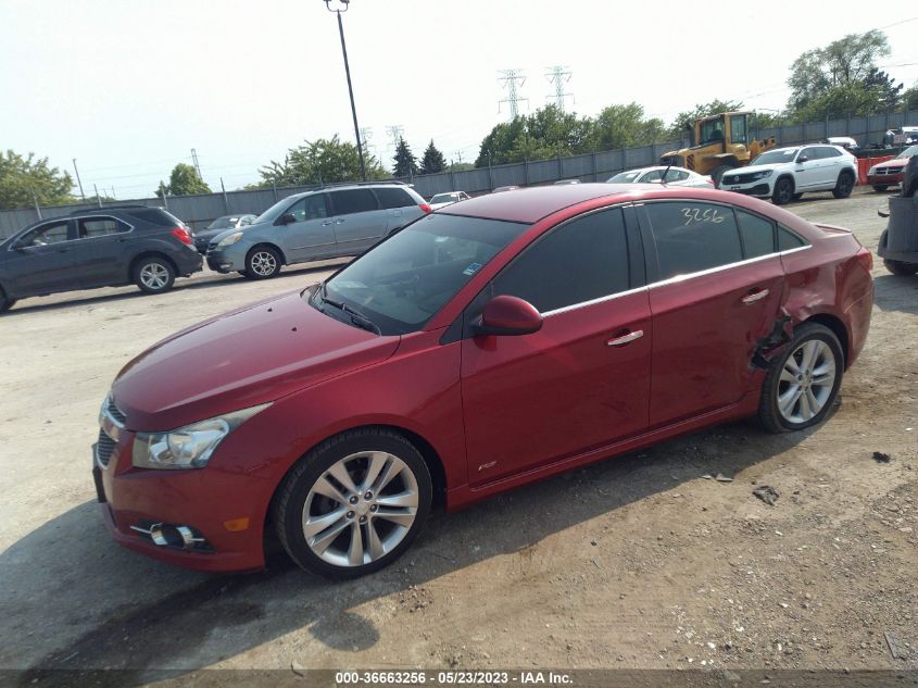 2014 CHEVROLET CRUZE LTZ - 1G1PG5SB5E7323229