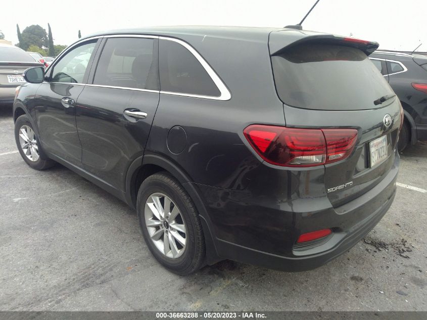 2019 KIA SORENTO LX - 5XYPG4A38KG541627