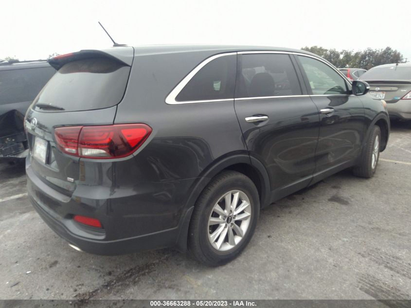 2019 KIA SORENTO LX - 5XYPG4A38KG541627