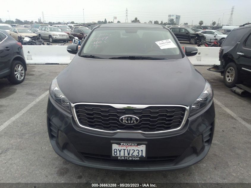 2019 KIA SORENTO LX - 5XYPG4A38KG541627