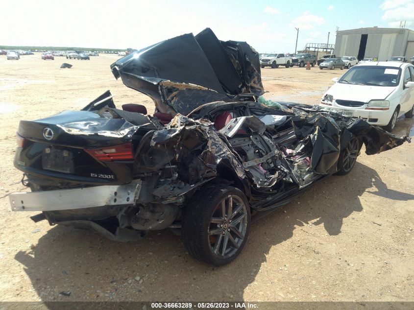 2016 LEXUS IS 200T - JTHBA1D28G5035257