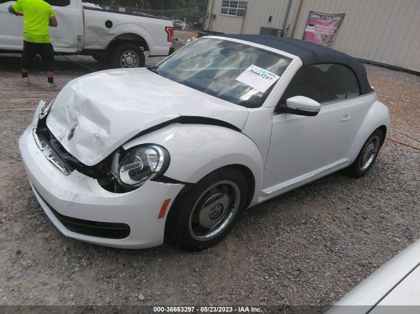 2016 VOLKSWAGEN BEETLE CONVERTIBLE 1.8T DENIM 3VW517AT9GM823065