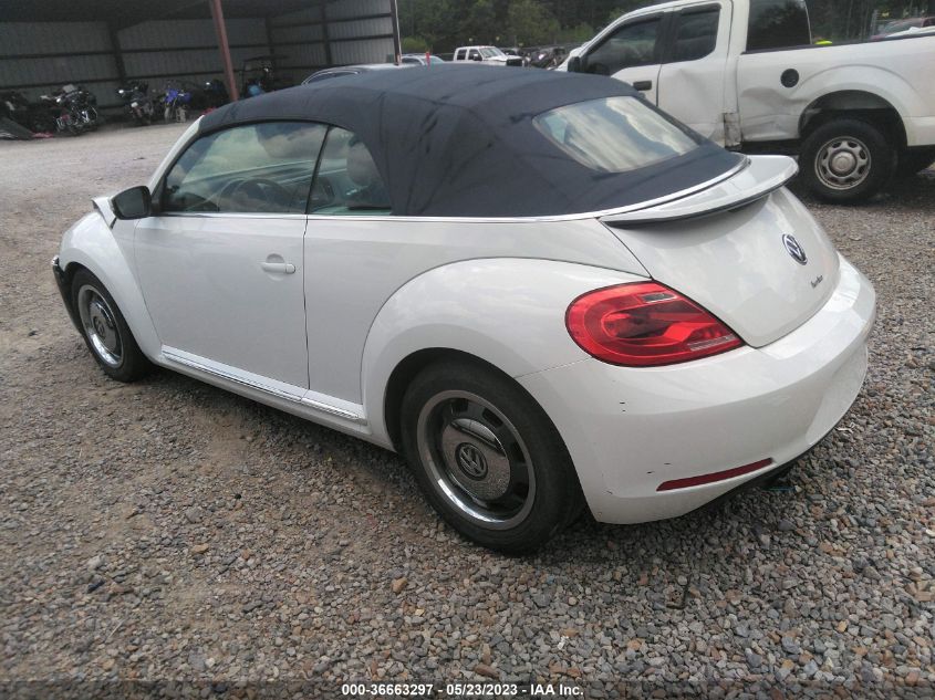 2016 VOLKSWAGEN BEETLE CONVERTIBLE 1.8T DENIM 3VW517AT9GM823065