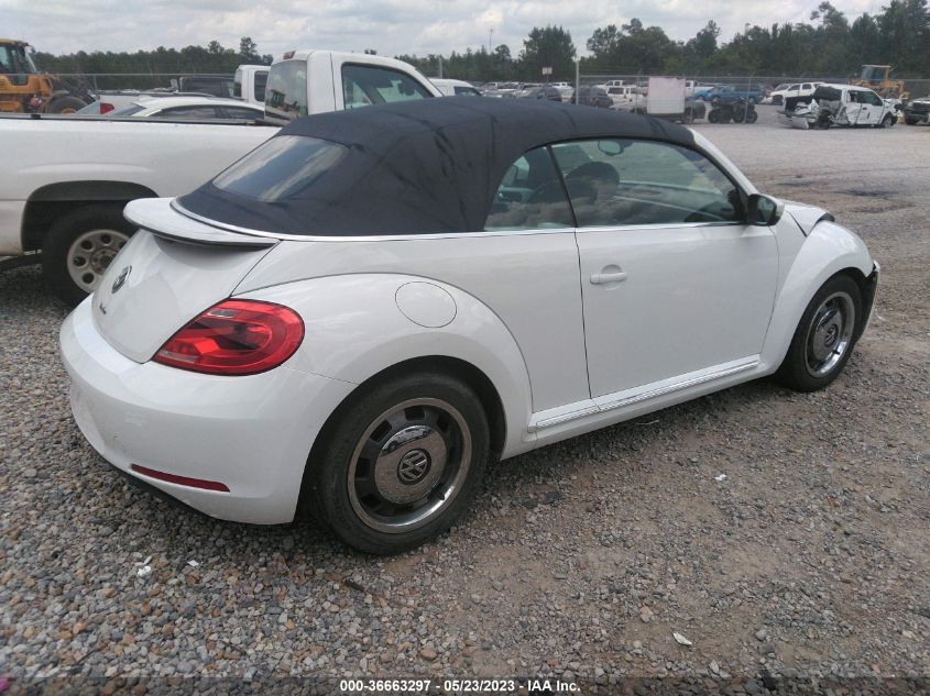 2016 VOLKSWAGEN BEETLE CONVERTIBLE 1.8T DENIM 3VW517AT9GM823065