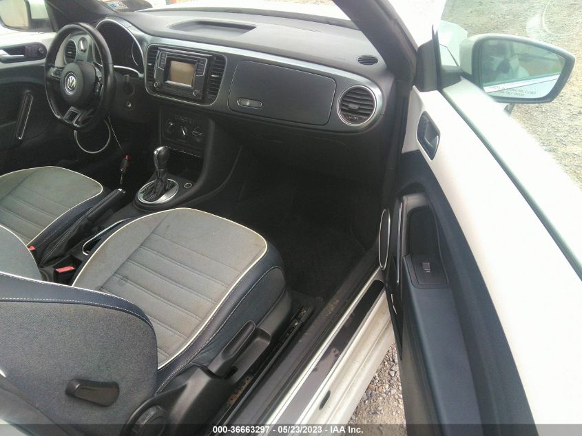 2016 VOLKSWAGEN BEETLE CONVERTIBLE 1.8T DENIM 3VW517AT9GM823065