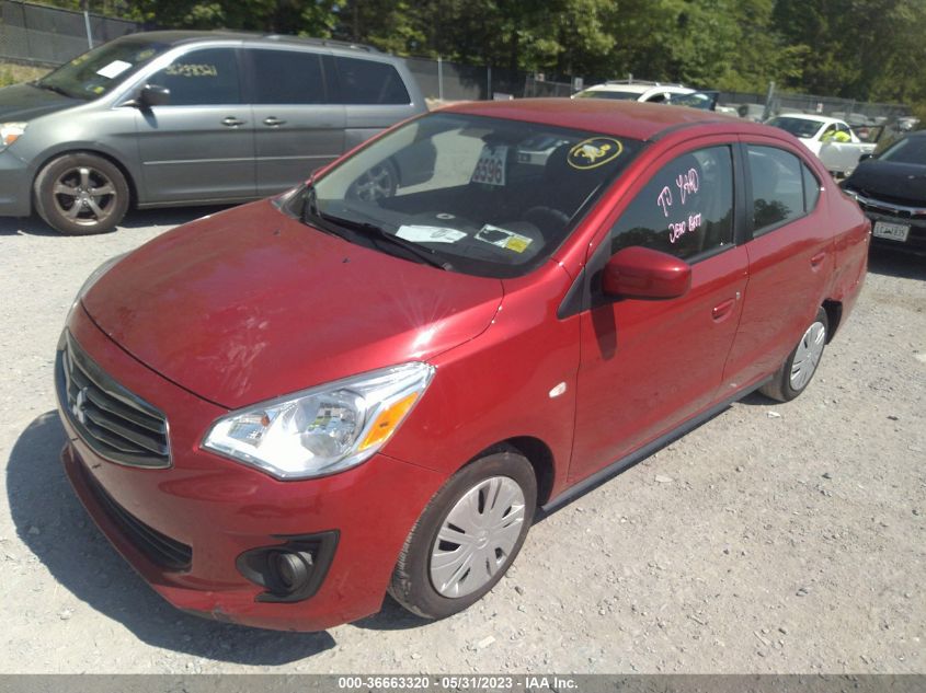2019 MITSUBISHI MIRAGE G4 ES/RF - ML32F3FJ5KHF08001