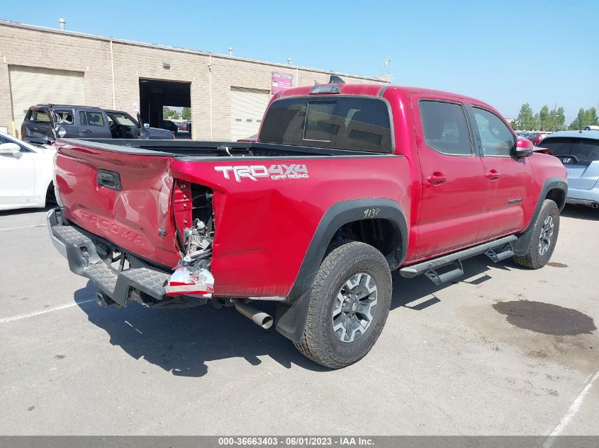 2022 TOYOTA TACOMA 4WD SR/SR5/TRD SPORT - 3TYCZ5AN7NT091934