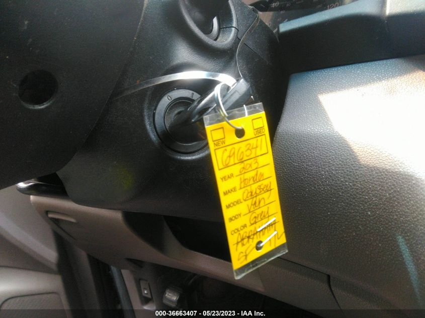 2013 HONDA ODYSSEY EX-L - 5FNRL5H66DB049571