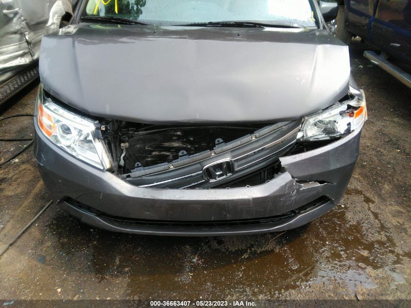 2013 HONDA ODYSSEY EX-L - 5FNRL5H66DB049571