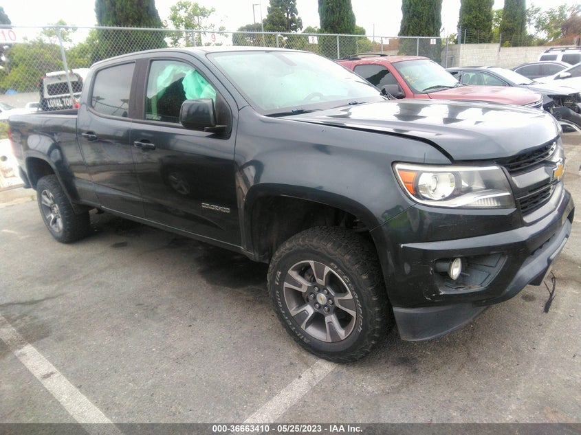 VIN 1GCGSDEN0J1127847 2018 CHEVROLET COLORADO 2WD Z71