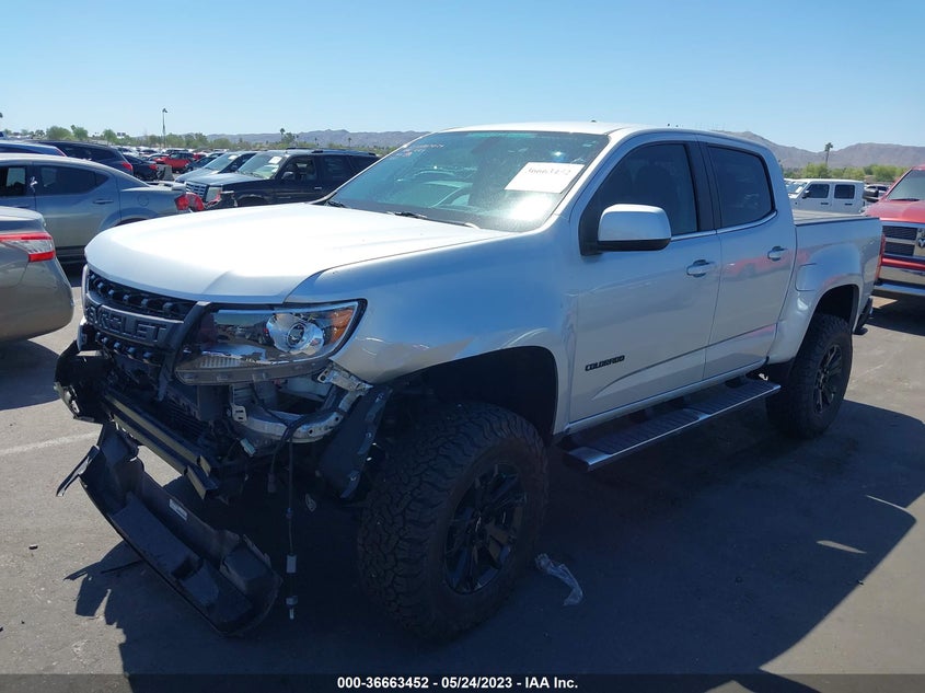 VIN 1GCGSCEN5L1172151 2020 CHEVROLET COLORADO 2WD LT