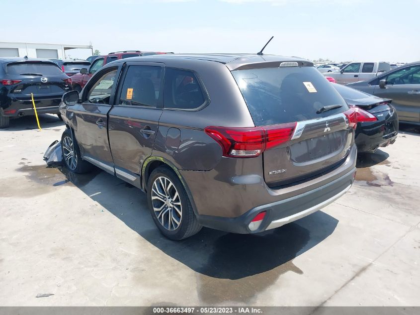 2016 MITSUBISHI OUTLANDER SE/SEL - JA4AD3A36GZ009997
