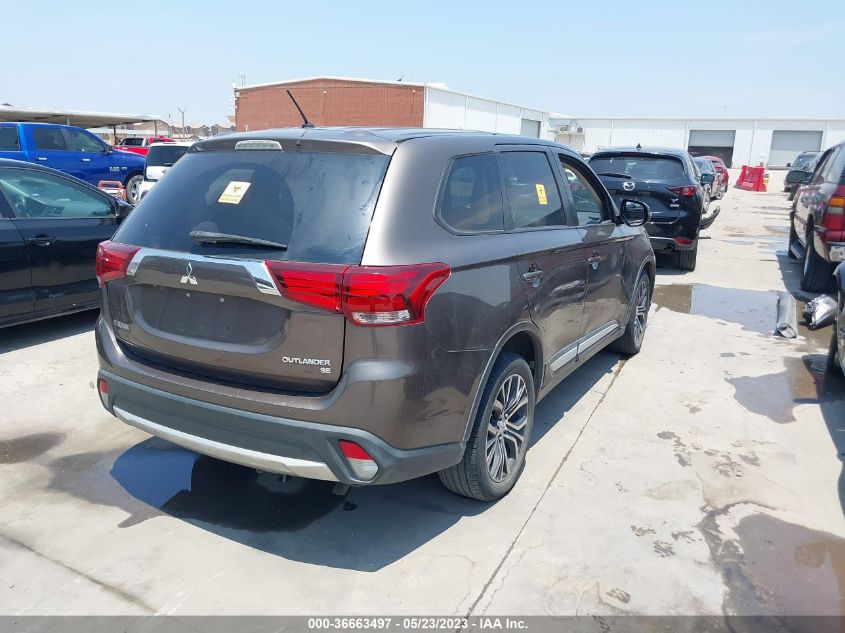 2016 MITSUBISHI OUTLANDER SE/SEL - JA4AD3A36GZ009997