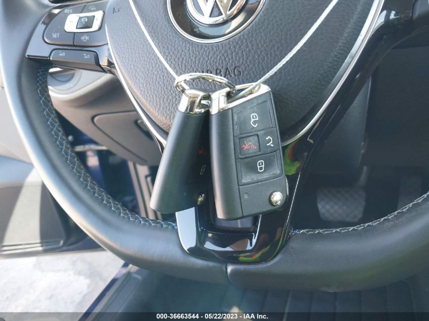2019 VOLKSWAGEN E-GOLF SE - WVWKR7AU9KW910187