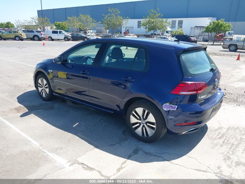 2019 VOLKSWAGEN E-GOLF SE - WVWKR7AU9KW910187