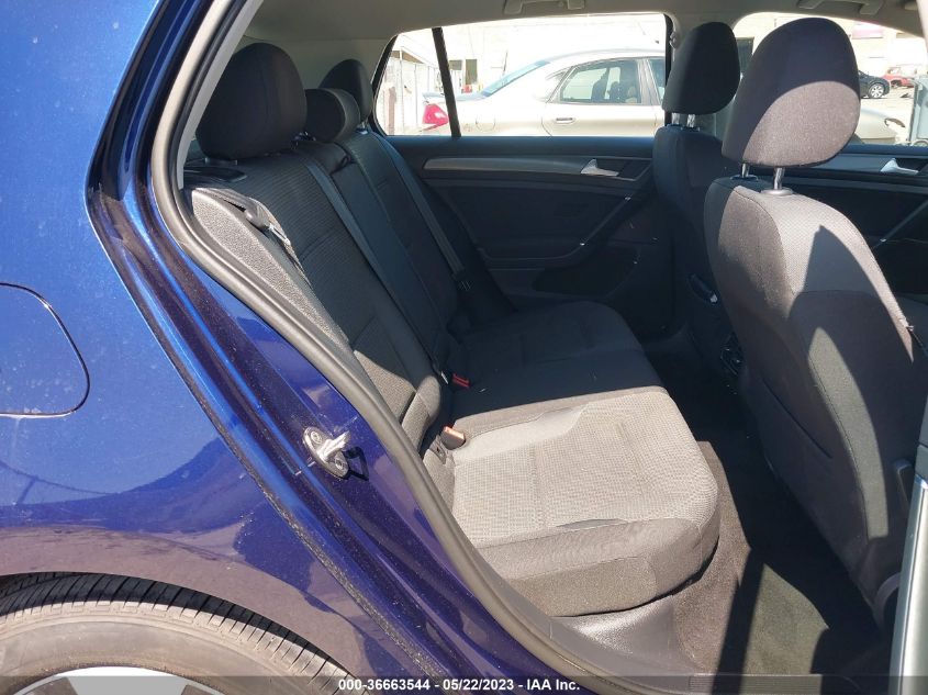 2019 VOLKSWAGEN E-GOLF SE - WVWKR7AU9KW910187