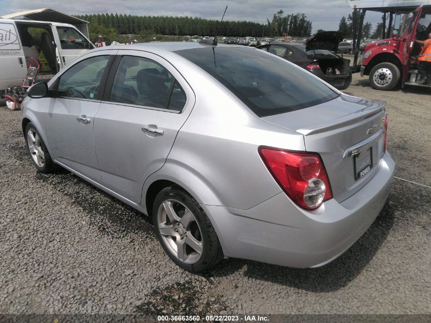 2015 CHEVROLET SONIC LTZ - 1G1JE5SB0F4191124