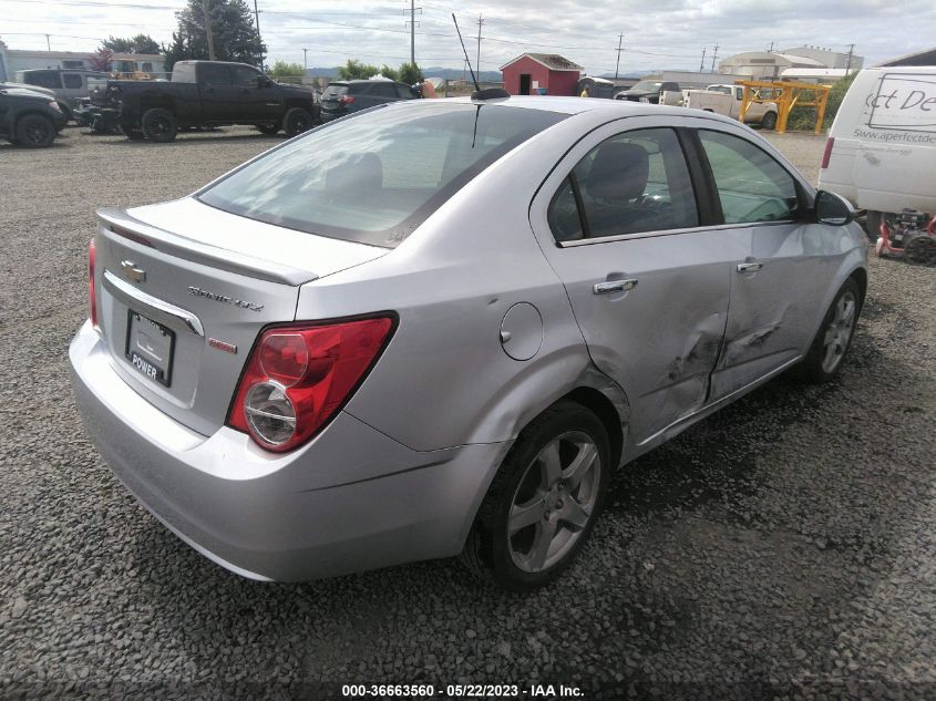 2015 CHEVROLET SONIC LTZ - 1G1JE5SB0F4191124