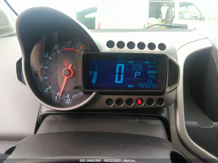 2015 CHEVROLET SONIC LTZ - 1G1JE5SB0F4191124