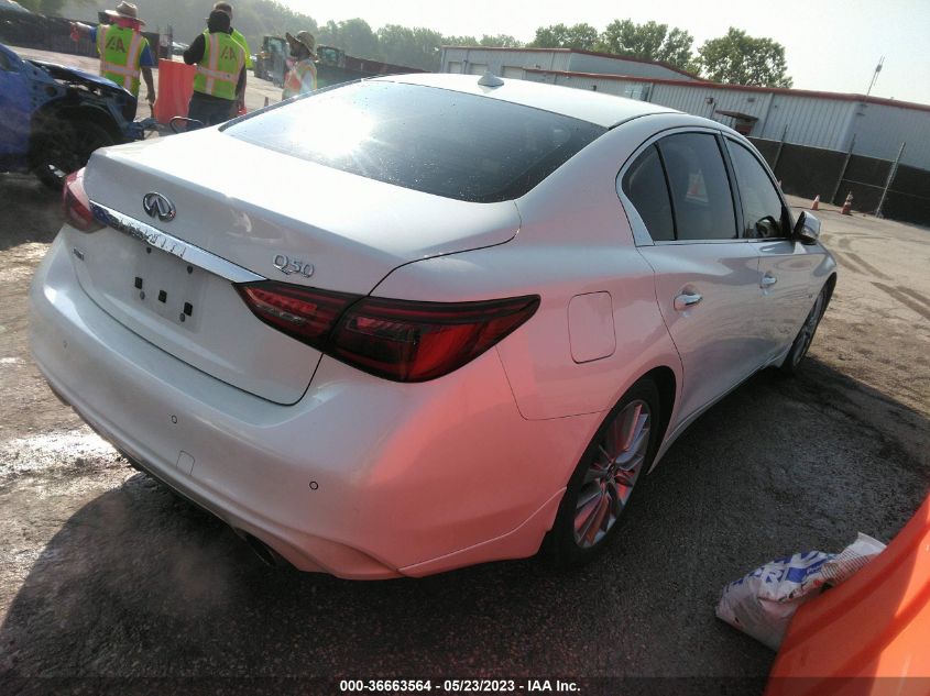 2018 INFINITI Q50 3.0T LUXE - JN1EV7AR6JM435745