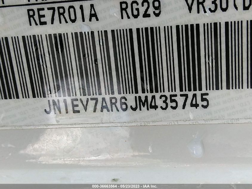 2018 INFINITI Q50 3.0T LUXE - JN1EV7AR6JM435745