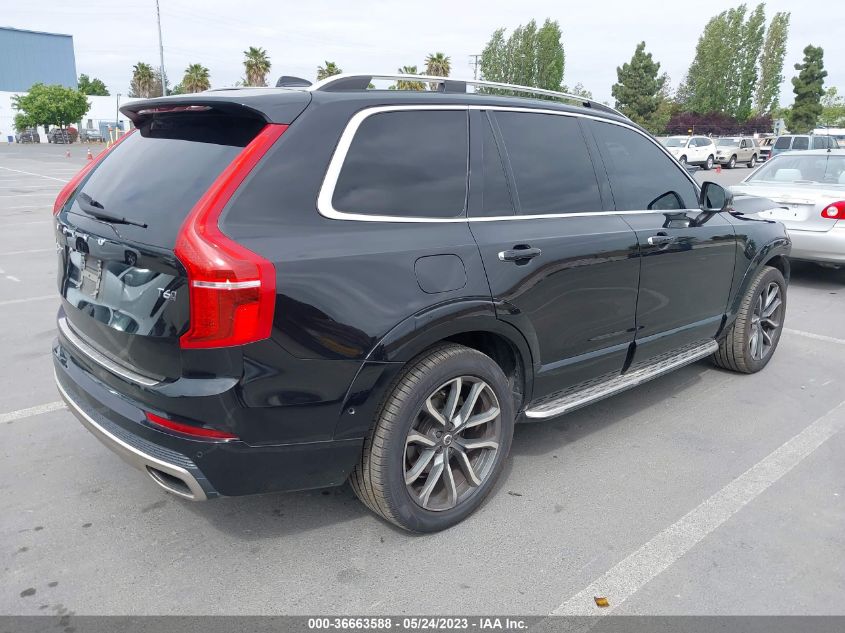 2016 VOLVO XC90 T6 MOMENTUM - YV4A22PK6G1047312