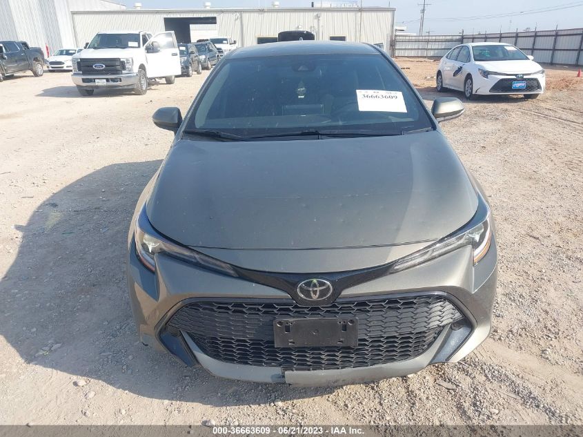 2020 TOYOTA COROLLA HATCHBACK SE/XSE JTNB4RBE1L3074178
