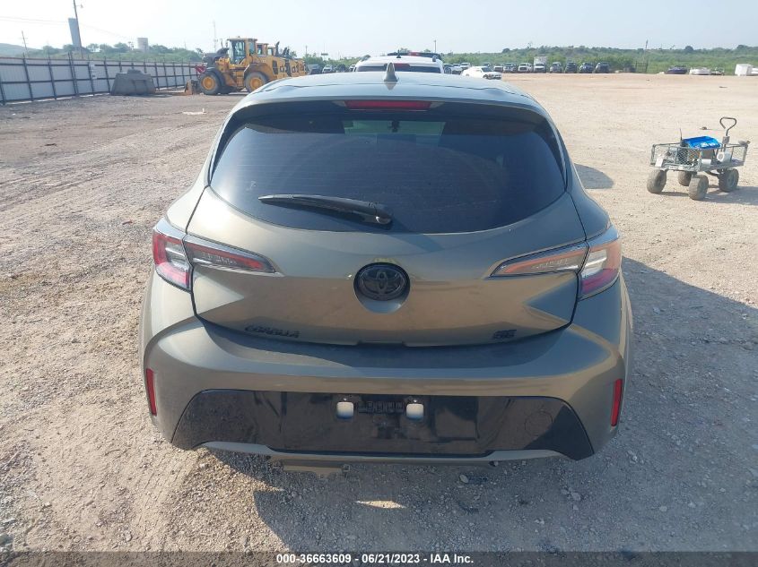 2020 TOYOTA COROLLA HATCHBACK SE/XSE JTNB4RBE1L3074178